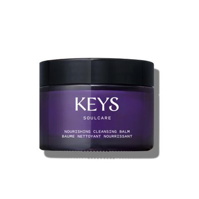 Keys Soulcare Nourishing Cleansing Balm + Makeup Remover, Soothing Cleanser Removes Impurities &amp; Hydrates Skin with Shea Butter, Cruelty-Free, 2.82 Oz