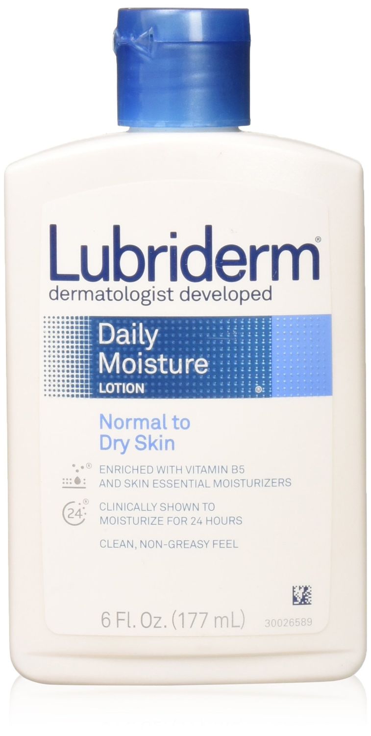 Lubriderm Daily Moisture Lotion for Normal to Dry Skin, 6 fl oz (177 ml)