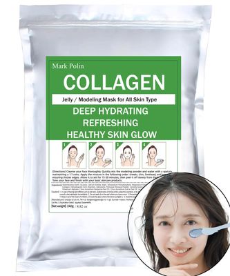 MARK POLIN Collagen Modeling Mask Powder - Face Mask Skin Care - 2.2 lbs Modeling pack - Korean Facial mask skin care for women and men