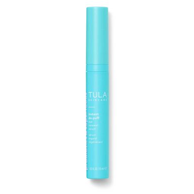 TULA Skin Care Instant De-Puff Eye Renewal Serum - Dark Circles Under Eye Treatment, Reduce Puffiness and Signs of Wrinkles, 0.5 fl oz.