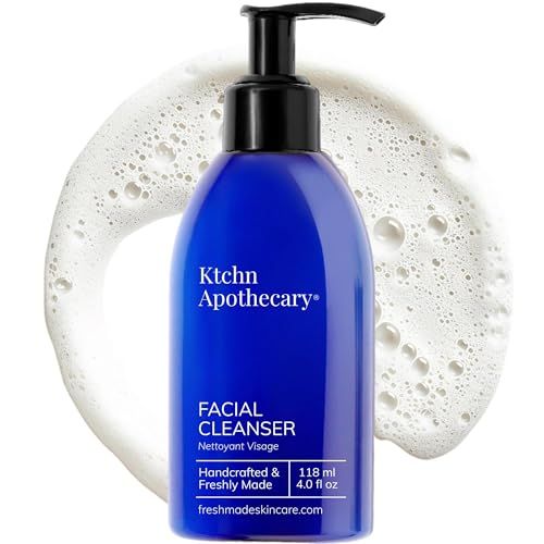 Natural Purifying Facial Cleanser | NonDrying Cream-to-Foam Face Wash | High-Performing yet Gentle | Reveal Softer, Smoother, Glowing Skin | Handcrafted in Small Batches | All Skin Types | Women &amp; Men