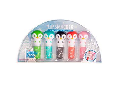 LIPPY PAL Lip Balm Set: Keep Lips Feeling Soft &amp; Smooth with This Set of 5 Adorable Penguin-Shaped Lip balms! This Multi-Flavor Holiday Pack Delivers a moisturizing Soft Shine. Perfect as a Gift!