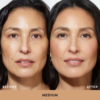 LAURA GELLER NEW YORK Better Than Block Skincare-Infused Serum Foundation with Broad Spectrum SPF 50+, Medium
