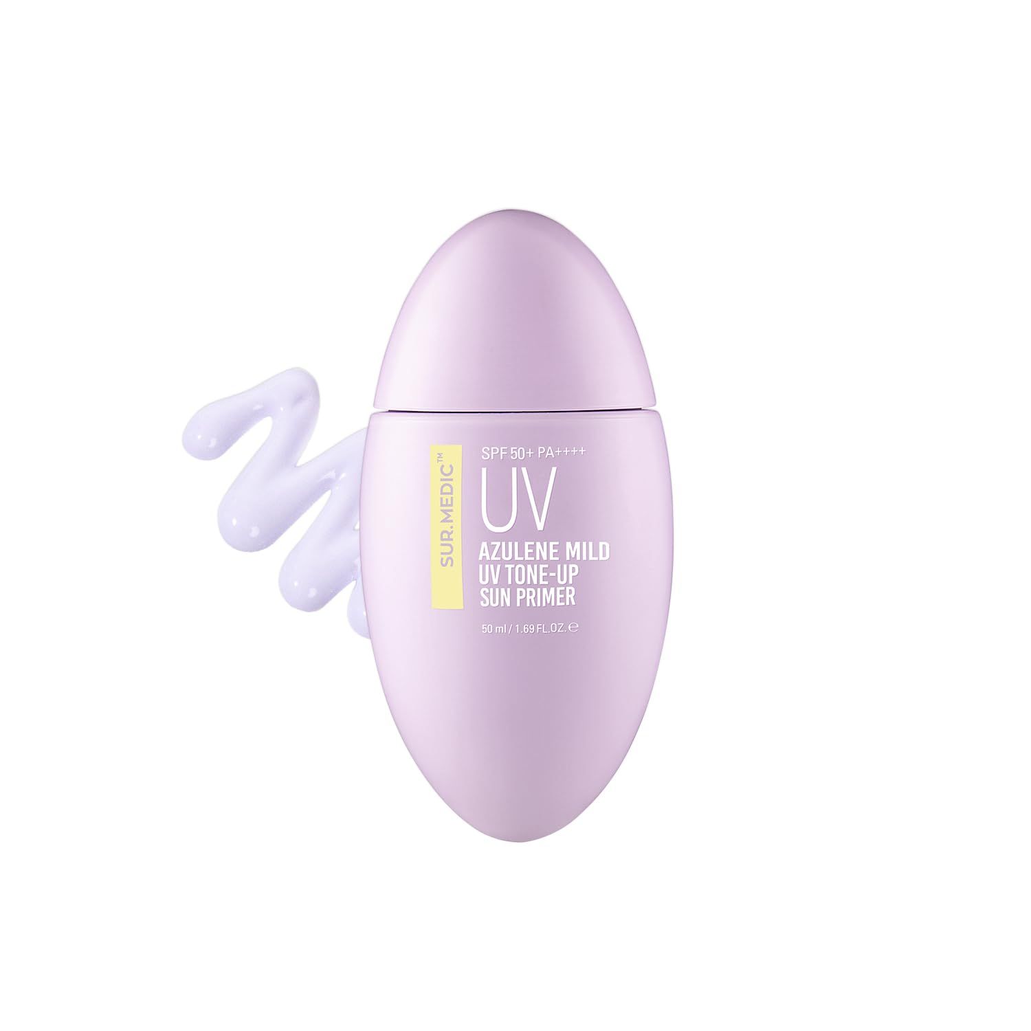 SUR.MEDIC+ Mild Tone-up Cream 1.69 oz / 50ml (All-In-One Tone up Cream) - Sensitive Skin, Azulene Soothing, Hydrating formulas, Korean Skin Care