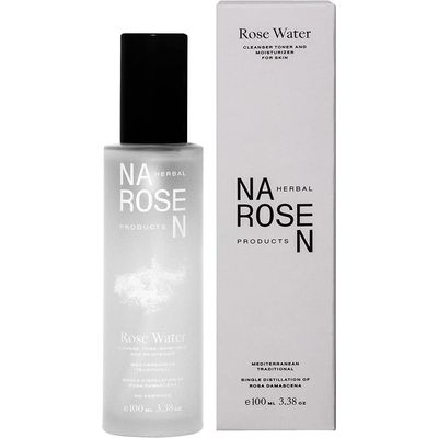 NAROSEN Pure Organic Rose Water Spray for Face | Single Distillation of Rosa Damascena | No Alcohol or Dyes | Ideal for Skin Care | Natural, Certified, Vegan, and Cruelty-Free (3.38 oz./100 ml)