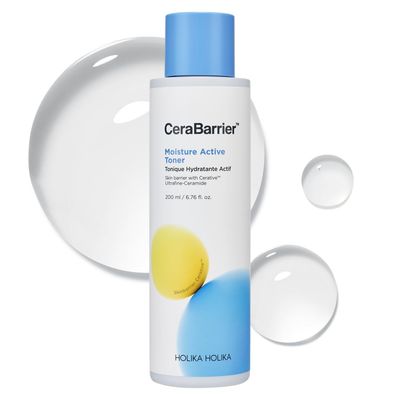 HOLIKA HOLIKA CeraBarrier Moisture Active Skincare Line (Toner), 1.69 Fl Oz (Pack of 1)