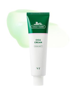 VT COSMETICS CICA Cream, CICALIO Facial Care Cream, Skin Relax, Redness Skin cream, Skin Calming Care, Centella Asiatica Extract, Hyaluronic Acids, Soothing Skin, Korean Skincare (1.69 oz / 50ml)