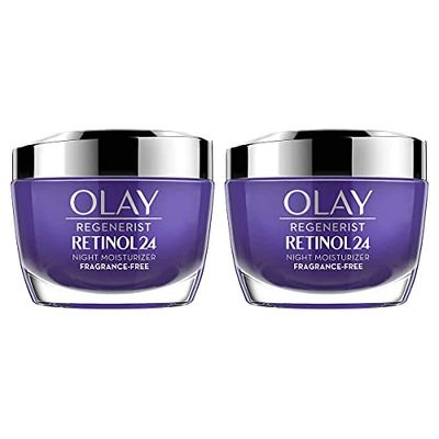 Olay Olay Regenerist Retinol 24 Night Creamcount 2 X 1.7 Ounce ( Net Wt 3.4 Ounce ),