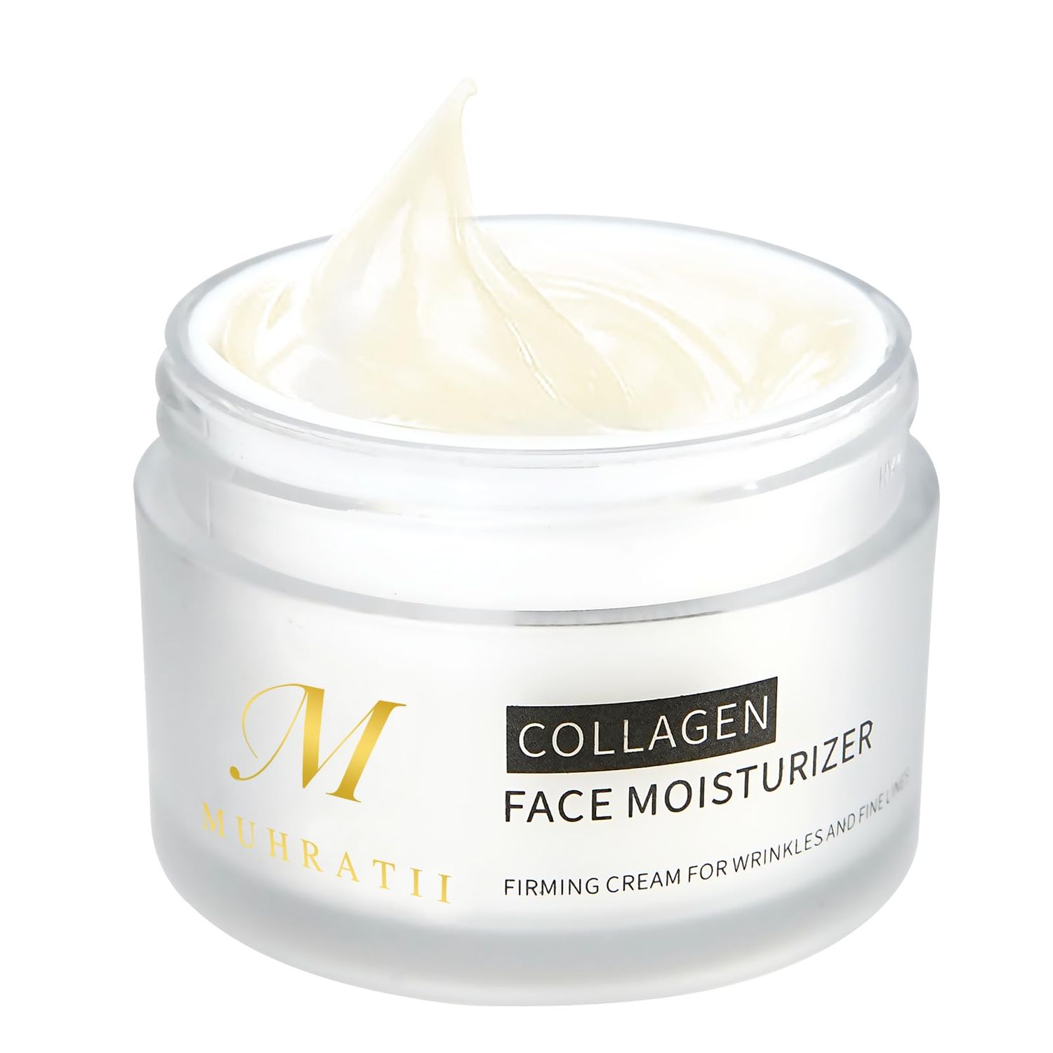 muhratii Collagen Face Moisturizer Cream, Age Repair Anti-Aging Night Cream, Anti Wrinkle Cream, Night Cream For Face (1.7 Oz,1 Pack)