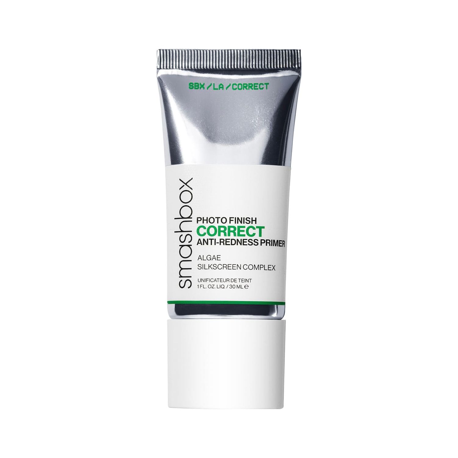 Smashbox Photo Finish Correct Anti-Redness Makeup Primer | Soothing, Vegan + Cruelty Free, 1 Fl Oz