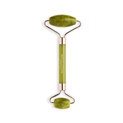 Revolution Skincare London, Jade Face Roller, Massager for Face, Neck &amp; Body, 57g