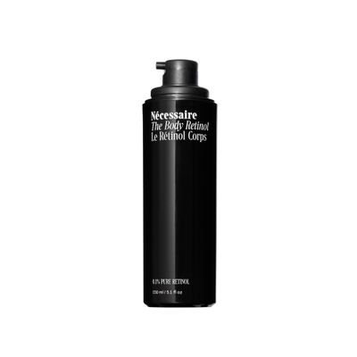Ncessaire - The Body Retinol. Retinol Repair Serum + Retinol Body Lotion In One. Crepey Skin Treatment. Wrinkle + Line Prevention. 0.1% Pure Retinol + 10% AHA. 5.1 oz