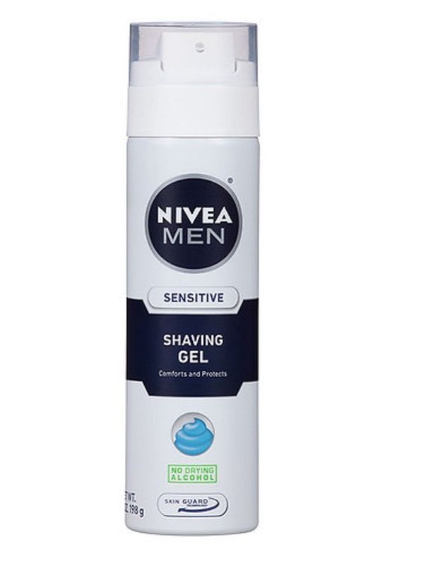 Nivea for Men Sensitive Shaving Gel, 7 oz, 2 pk
