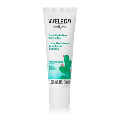 Weleda Sheer Hydration Daily Face Crme, 1 Fluid Ounce, Plant Rich Moisturizer with Prickly Pear Cactus Extract and Aloe Vera, 1 Fl Oz (Pack of 1)