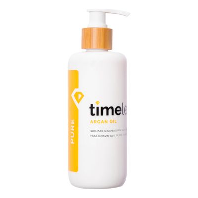Timeless Skin Care Argan Oil 100% Pure - 8 oz - Heal and Repair Dry Skin, Hair &amp; Nails - Packed with Vitamin E - All Natural - Recommended for Dry to Normal Skin Types
