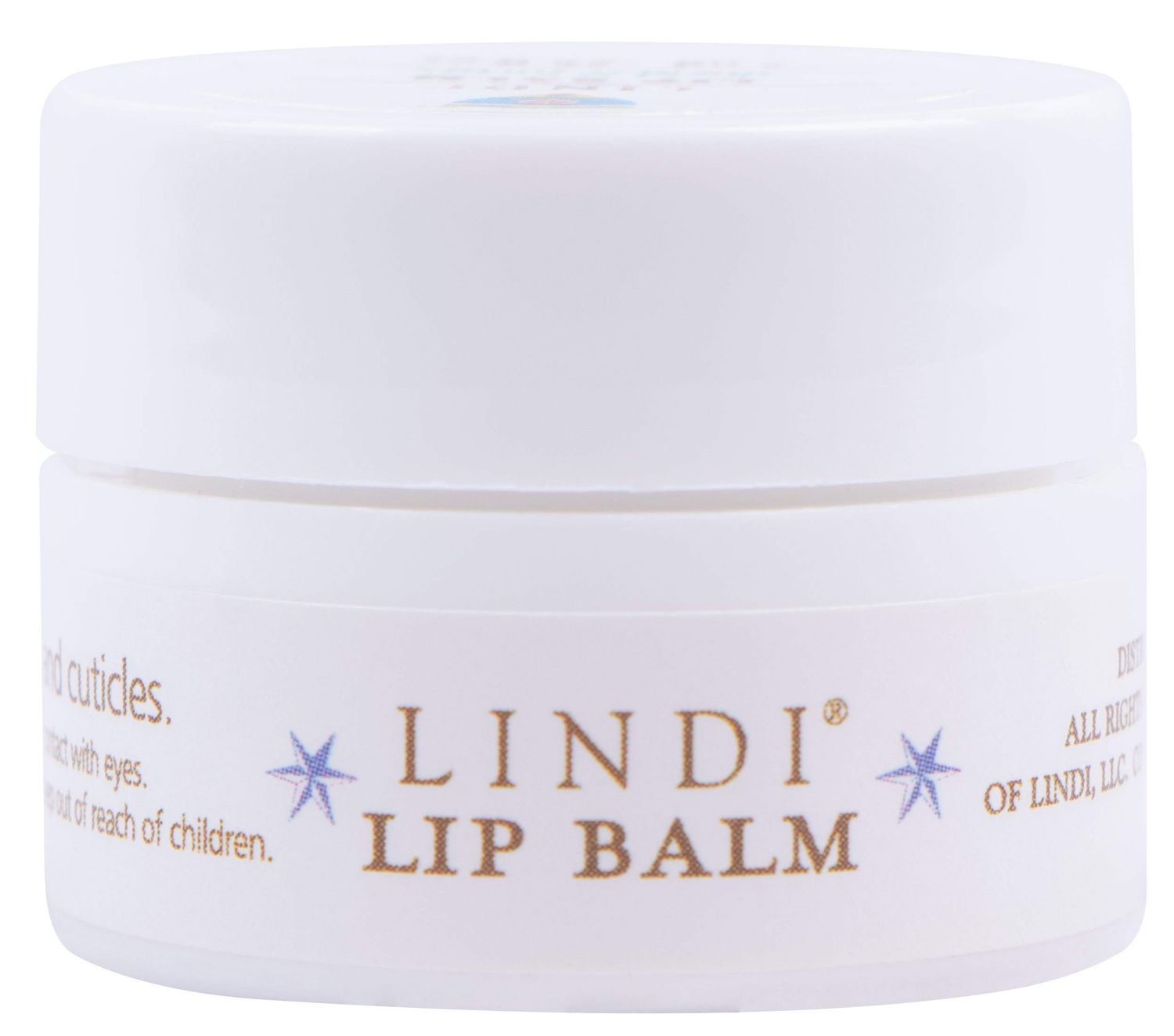 LINDI SKIN Lip Balm - Gentle, Non-Irritating, Vitamin E Formula That Hydrates and Soothes Dry, Chapped Lips - Soother for Nails &amp; Cuticles - Allergy Tested Lip Balm for Cancer Patients (0.25 fl oz)