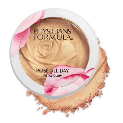 Physicians Formula Ros All Day Highlighter Blush Face Powder Shimmer Petal Glow, Pink Freshly Picked, Dermatologist Tested, Clinicially Tested