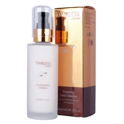 Timeless by AVANI Foaming Daily Cleanser | Infused with Vitamin E Moisturizing Oils | Removes Dirt, Excess Oils, Other Impurities - 1.7 fl. oz.