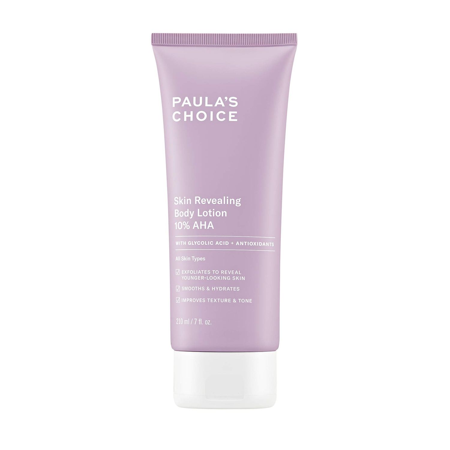 Paula&#39;s Choice Skin Revealing Body Lotion 10% AHA, Glycolic Acid &amp; Shea Butter Exfoliant, Moisturizer for Keratosis Pilaris (KP) Prone Skin, 7 Ounce