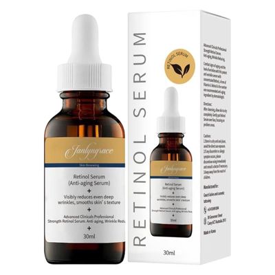 Janlyngrace Retinol Serum | May Help Reduce Fine Lines &amp; Wrinkles, Improve Skin Tone &amp; Texture, Enhance Radiance, Promote a Smoother Complexion (30ml / 1 fl oz)