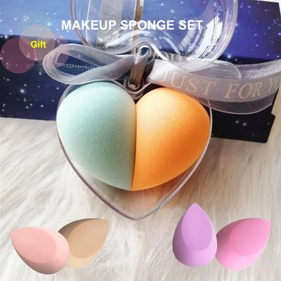 Makeup Blender Sponge Beauty Blender Set 3-Pack Hysotok Makeup Sponges for Foundation Blending Liquid Creams Powders Multi-colored Beauty Blender Sponge