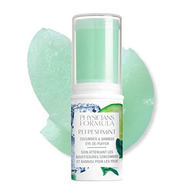 Physicians Formula RefreshMint Cucumber &amp; Bamboo Eye De-Puffer Stick | Under Eye Cream for Dark Circles and Puffiness | Dermatologist Tested