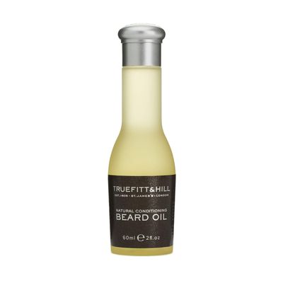 Truefitt &amp; Hill Beard Oil, Packed with Essential Oils for Glide, Moisturizing, Healing, and Conditioning, Apply to Damp Skin, Essential for Comfortable Shave - 2 oz.