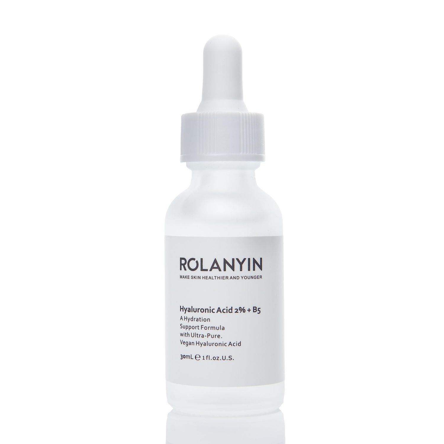 ROLANYIN Hyaluronic Acid 2% + B5 Serum Hydrating and Moisturizing with Soothing and Revitalizing Benefits Skin Repair and Texture Improvement for Youthful Radiant Skin