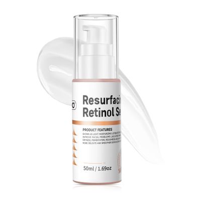 VGO Retinol Serum for Face - Anti-Aging &amp; Hydration Powerhouse for a Firmer, Youthful Glow - Ideal for Acne-Prone &amp; Oily Skin, Tightening &amp; Moisturizing 50 ml / 1.69 Oz