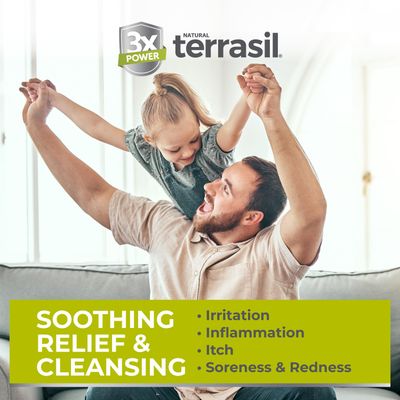 terrasil Folliculitis Soap - Soothing Folliculitis Treatment &amp; Care of Ingrown Hair. All-Natural Anti-Itch Calendula Soap, Dermatologist Tested &amp; Hypoallergenic Approved, Cleansing Bar 75gm (3- pack)