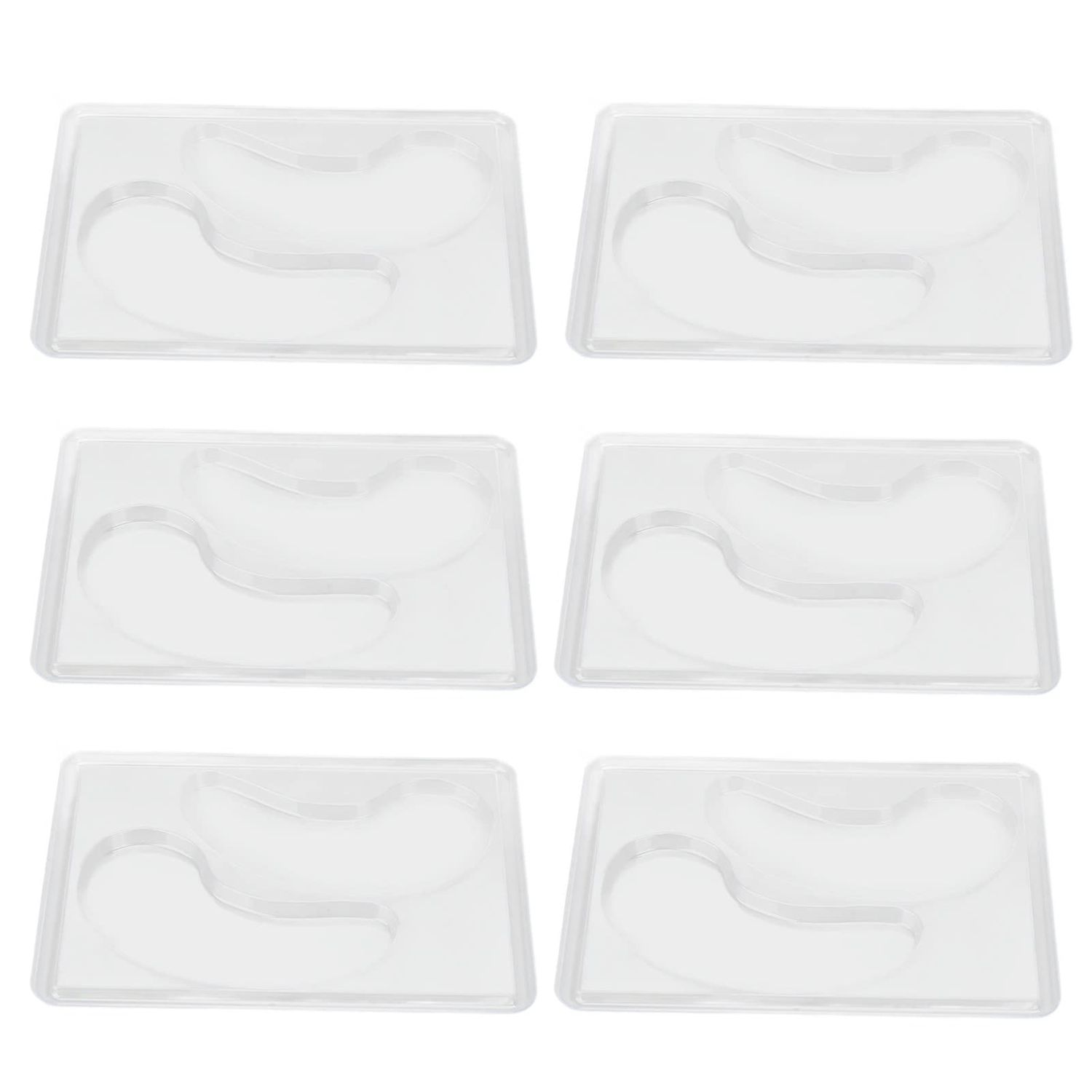 ZJchao DIY Under Eye Patches Easy to Use Reusable Transparent Eye Mask Patch Plate for Skin Care
