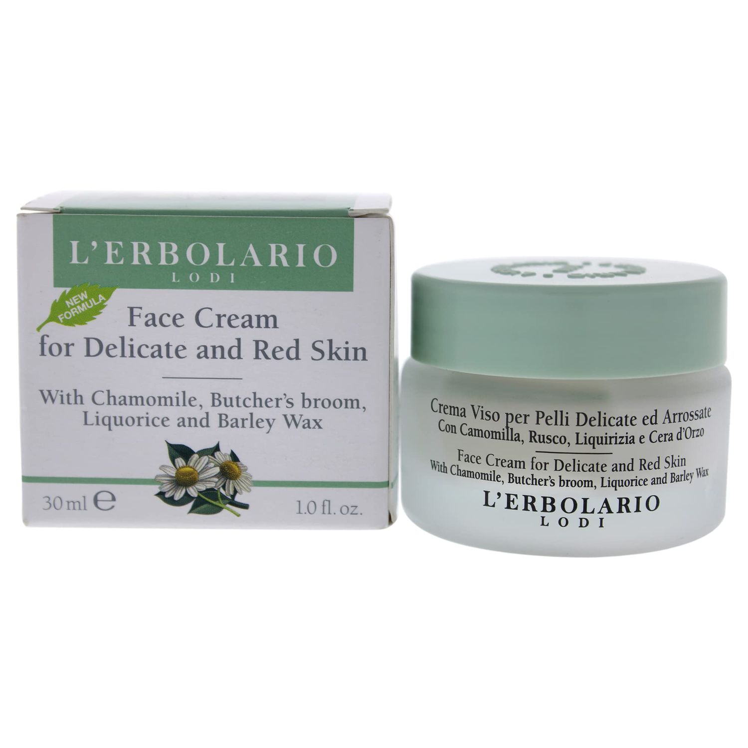 L&#39;Erbolario Face Cream for Delicate and Red Skin For Women 1 oz Cream