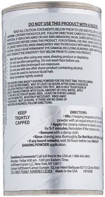 Magic Platinum Shaving Powder 4.5oz. Skin Conditioning (2 Pack)