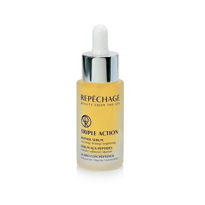 Repechage Triple Action Peptide Serum | Hydrating, Firming &amp; Brightening | 30 ml / 1 fl oz