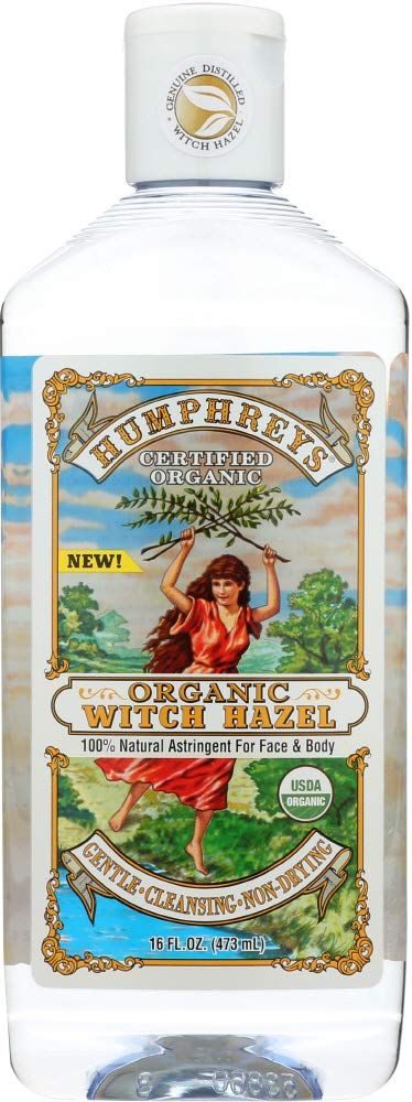 Humphrey&#39;s Witch Hazel Astringent 100% All Natural Witch Hazel 16 Ounce