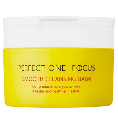 PERFECT ONE FOCUS Smooth Cleansing Balm - Highly Rated Makeup Remover on Amazon Japan with Premium Moisturizing Ingredients from Around the World, 2.64oz (75g)
