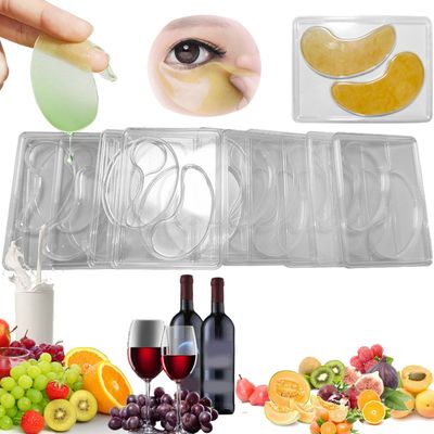 ZJchao DIY Under Eye Patches Easy to Use Reusable Transparent Eye Mask Patch Plate for Skin Care