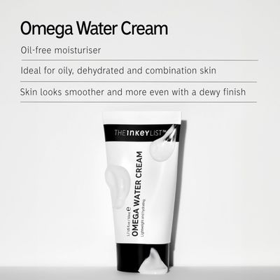The INKEY List Omega Water Cream Moisturizer, 1.69 fl oz