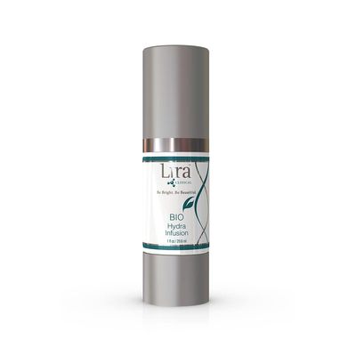Lira Clinical BIO Hydra Infusion - Hydrating Serum with Hyaluronic Acid- Anti aging Face Serum with Plant Stem Cells and Antioxidants - Acne Face Serum for Dry Skin, Oily, and Sensitive - 1 ounce