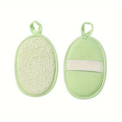 VIBESKIN Face Scrubber Pack - Facial Eco Sponges For Cleansing, Loofah Scrub Pads, Women Exfoliating Sponge, Skin Washing Loofahs, Natural Cleaning Scrubbers, Travel Size Exfoliant, Soft Shower Scrubs
