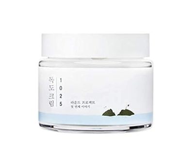 ROUND LAB 1025 Dokdo Cream | Facial Cream, Soothing, Moisturizing Cream (2.71fl.oz) (International Ver.)