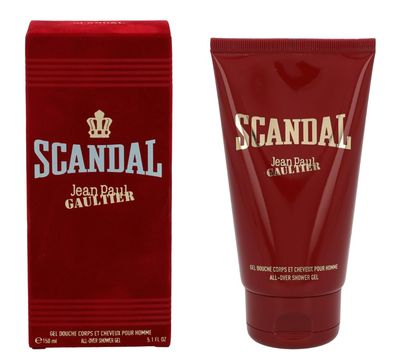 JEAN PAUL GAULTIER SCANDAL POUR HOMME by Jean Paul Gaultier, SHOWER GEL 5 OZ