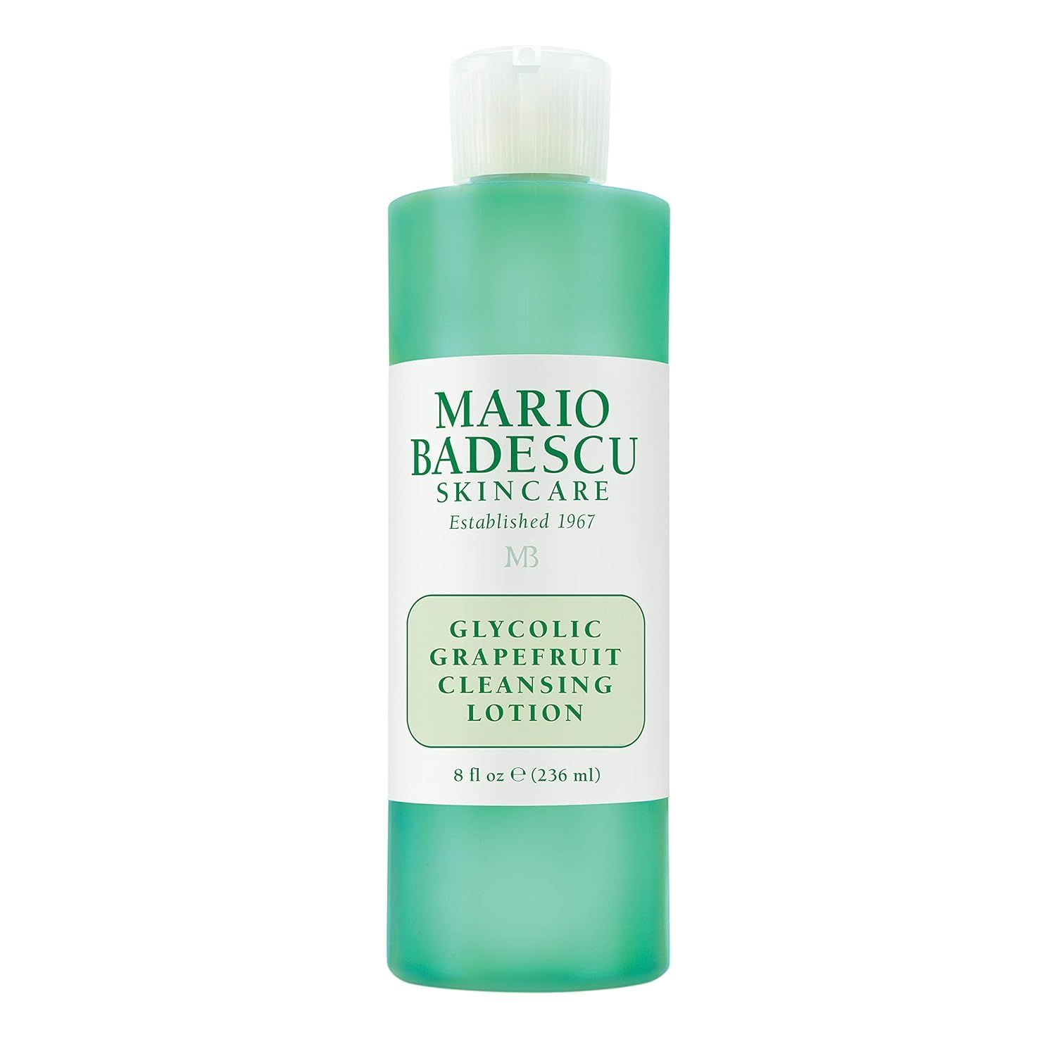 Mario Badescu Glycolic Grapefruit Cleansing Lotion for Combination and Oily Skin | Exfoliating Toner that Deeply Cleans |Formulated with Glycolic Acid &amp; Grapefruit Extract| 8 FL OZ