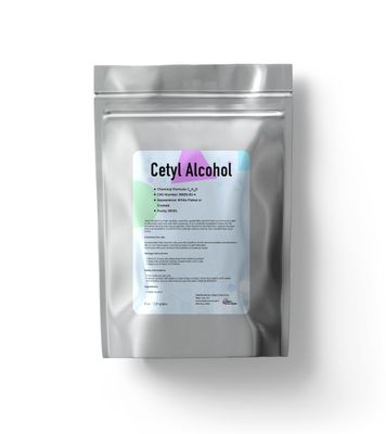 Talsen Chemicals Cetyl Alcohol Cosmetic Grade 8 Ounce / 226 Grams - Cetyl Alcohol Emulsifying Wax Organic for Lotion Making &amp; Thickener for Skin Care Products, Moisturizing Ingredient for Dry Skin