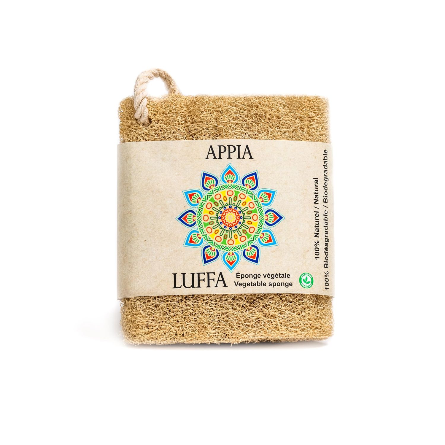 Premium Organic Loofah Sponge Medium 6 | Loofah for Bath &amp; Shower | Body Scrubber for Shower Scrubbing | Eco Friendly 100% Natural &amp; Biodegradable | Daily Skin Cleansing Care for Women and Men