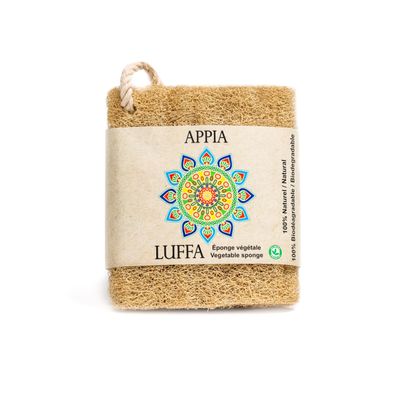 Premium Organic Loofah Sponge Medium 6 | Loofah for Bath &amp; Shower | Body Scrubber for Shower Scrubbing | Eco Friendly 100% Natural &amp; Biodegradable | Daily Skin Cleansing Care for Women and Men