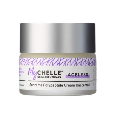 MyCHELLE Dermaceuticals Supreme Polypeptide Cream Unscented (1.2 Fl Oz) - Anti-Aging Cream with Powerful Peptides, Help Lift &amp; Revive Skin, Help to Reduce the Appearance of Fine Lines and Wrinkles