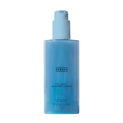 Versed The Purist Daily Antioxidant Gentle Face Cleanser - Daily Gel Cleanser + Moisturizing Face Wash for Sensitive Skin - Superfruit Complex, Aloe Leaf + Vitamin B5 - Vegan (6 fl oz)