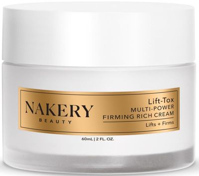 Nakery Lift-Tox Anti Wrinkle Face Cream &amp; Neck Creams for Tightening and Firming - Rich Skin Tightening Cream for Face &amp; Neck - Firming Cream for Aging &amp; Crepey Skin with Matrixyl 3000