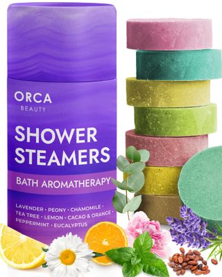 Shower Steamers Aromatherapy - Relaxation Gifts for Women, Shower Bombs, Unique Spa Gifts Shower Tablets, Stocking Stuffers for Women &amp; Men (Variety Pack Scent 8PC)